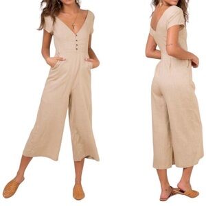 Princess Polly Seven Days Cotton Blend Jumpsuit (2)